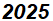 2025