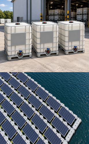 High Density Polyethylene for Intermediate Bulk Container and Solar Panel Floats